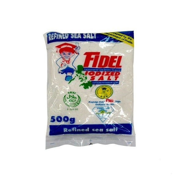 FIDEL IODIZED SALT REF 500GM DTI