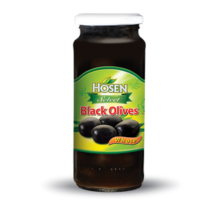 HOSEN BLACK OLIVES WHOLE 350G