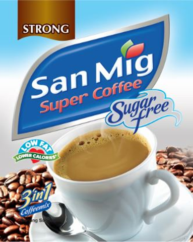 SAN MIG CAFE STRONG SUGAR FREE 10`S