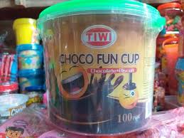CHOCO FUN CUP JAR 100`S