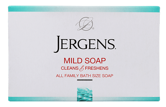 JERGENS MILD BAR SOAP 90G