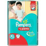 PAMPERS BD PANTS XL 7`S