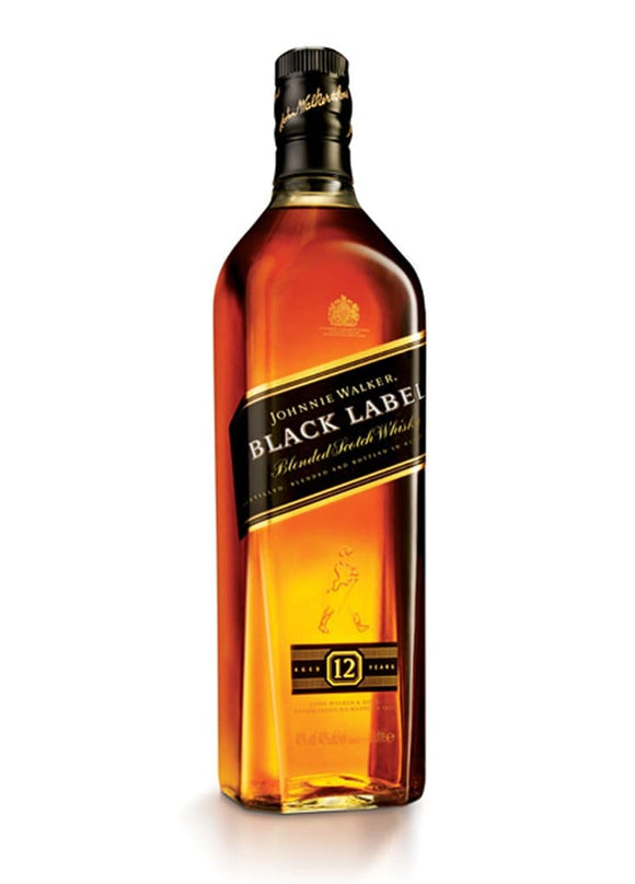 JOHNNIE WALKER BLACK LABEL 1L