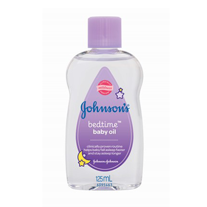 J&J BABY OIL BEDTIME 125ML
