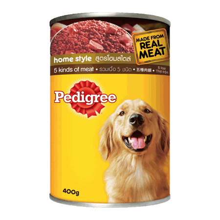 PEDIGREE 5 KINDS OF MEAT 400GM