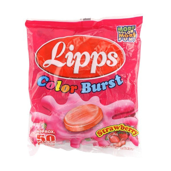 LIPPS POPSTIX  STRAWBERRY 50S+10S
