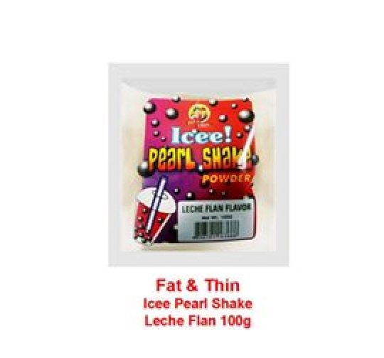 FAT & THIN PEARL SHAKE LECHE FLAN 100GM