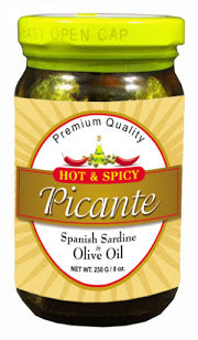 PICANTE SARDINES OLIVE OIL H&S 230G
