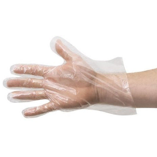 POLYETHYLENE DISPOSABLE GLOVES-100 PCS.