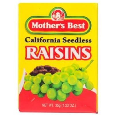 MOTHER`S BEST CALIFORNIA RAISINS 35GM