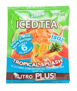 ZESTO ICE TEA POWDER TROPICAL SPLASH 25GM