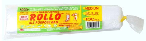ROLLO ALL PURP BAG MED 10X14 100`S