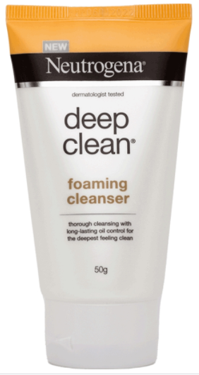 NEUTROGENA DEEP CLEAN FOAMING CLEANSER 50G