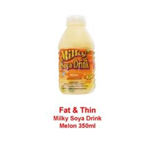 FAT & THIN MILKY SOYA MELON 350ML