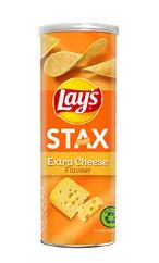 LAYS STAX EXTRA CHEESE 135G