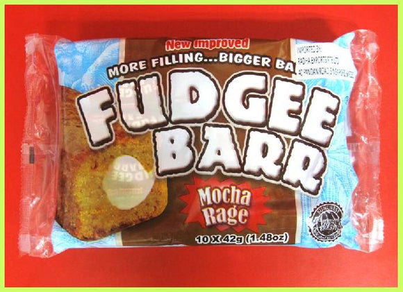 FUDGEE BAR MOCHA RAGE 10`S