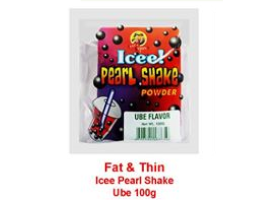 FAT & THIN PEARL SHAKE UBE 100GM