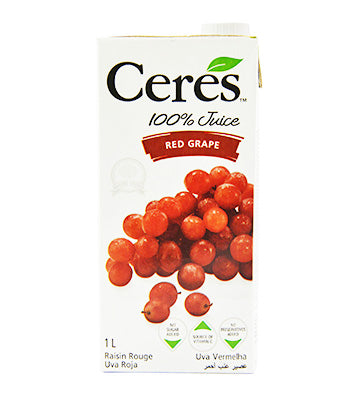 CERES FRUIT JUICE RED GRAPE 1LT