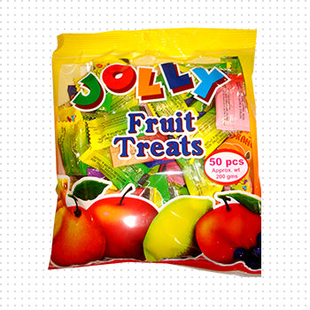 JOLLY FRUIT TREATS CANDY 50`S
