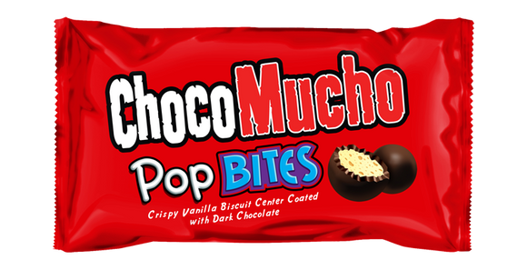 CHOCO MUCHO POP BITES DARK CHOCO 40G