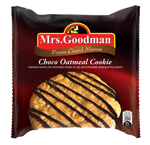 M.GDMAN CHOCO OATMEAL CKIE 42G